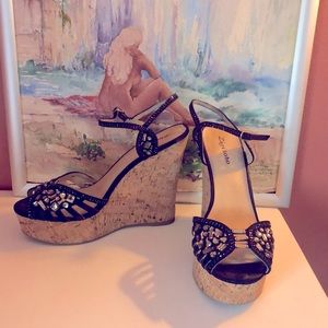 11M Zigi Soho wedge sandals